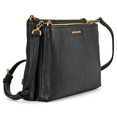 michael kors adele double zip crossbody|michael kors double zipper crossbody.